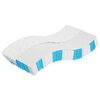 vidaXL Pocketveringmatras middelhard-hard 100x200 cm