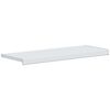 vidaXL Raamsokkel Wit 100 x 35 x 4,5 cm PVC