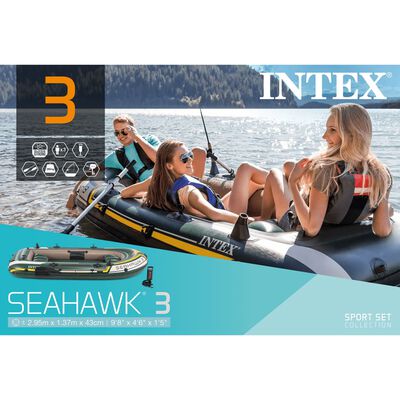 Intex Opblaasbotenset Seahawk 3 295x137x43 cm 68380NP