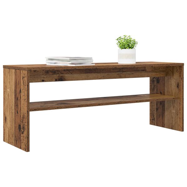 vidaXL TV-kast Oudhout 100 x 30 x 40 cm Bewerkt hout