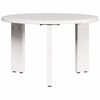 vidaXL Salontafel 2 pcs Wit Massief grenenhout