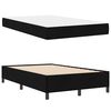 vidaXL Boxspringbed Zwart 120 x 190 cm Stof