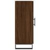 vidaXL Dressoir 34,5x34x90 cm bewerkt hout bruin eikenkleur