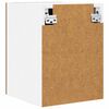 vidaXL Hangkast 2 pcs Ambachtelijke Eik en Wit 30 x 31 x 40 cm