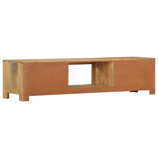 vidaXL Tv-meubel 140x30x32 cm massief mangohout