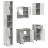 vidaXL Badkamermeubelset 5 st Beton Grijs 61 x 35 x 64 cm