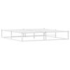 vidaXL Bedframe zonder matras 200x200 cm wit