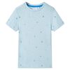 vidaXL Kindershirt 140 lichtblauw