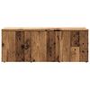 vidaXL Tv-meubel 80x34x30 cm bewerkt hout oud houtkleurig