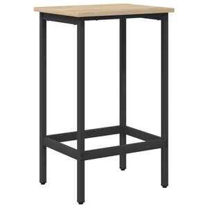 vidaXL Barkruk Sonoma Eiken 40 x 32 x 64 cm Bewerkt hout