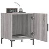 vidaXL Nachtkastjes 2 st 40x40x50 cm bewerkt hout grijs sonoma eiken