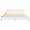 vidaXL Bedframe zonder matras massief grenenhout wit 120x190 cm