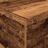 vidaXL Salontafel met LED-verlichting 90x50x40 cm oud houtkleurig