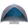 vidaXL Tunnel tent met dak met opslag Blauw 410 x 285 x 198 cm taft