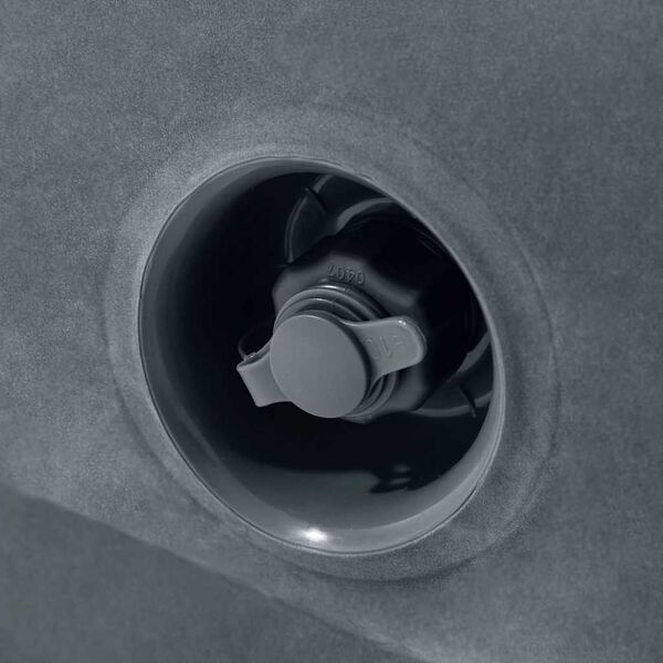 Intex Stoel uittrekbaar 203x231x66 cm donkergrijs