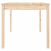 vidaXL Tuintafel 82,5x82,5x76 cm massief grenenhout