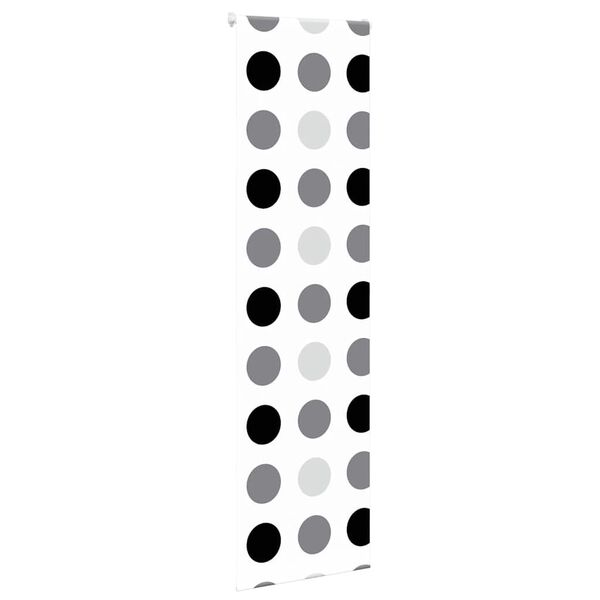 vidaXL Doucherolgordijn 60x240 cm stofbreedte 56 cm