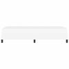 vidaXL Bedframe met matras Puur Wit 80 x 200 cm Stof