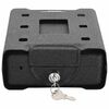 vidaXL Auto Safe met slot Zwart 22 x 16 x 7 cm Staal