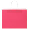 vidaXL Papieren zakken 50 st met hengsels 32x17x25 cm roze