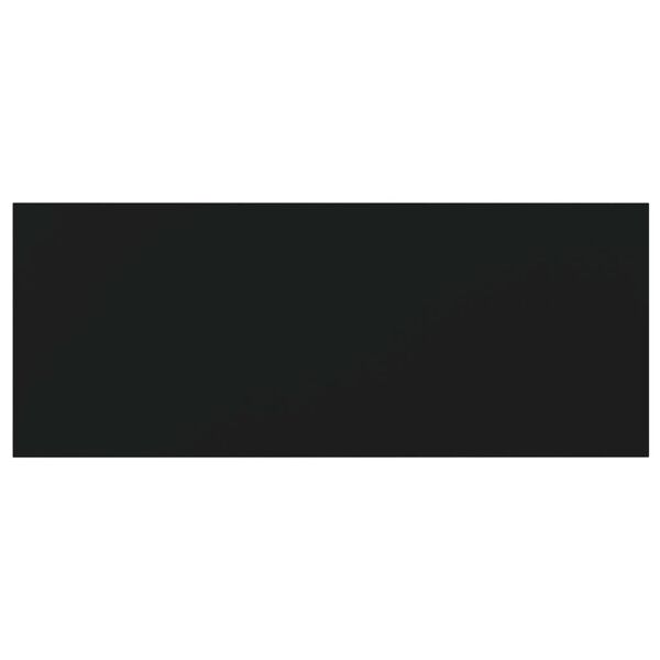 vidaXL Wandschappen 4 st 100x40x1,5 cm spaanplaat zwart