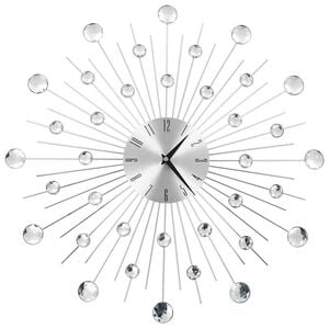vidaXL Wandklok met quartz-mechanisme 50 cm modern ontwerp