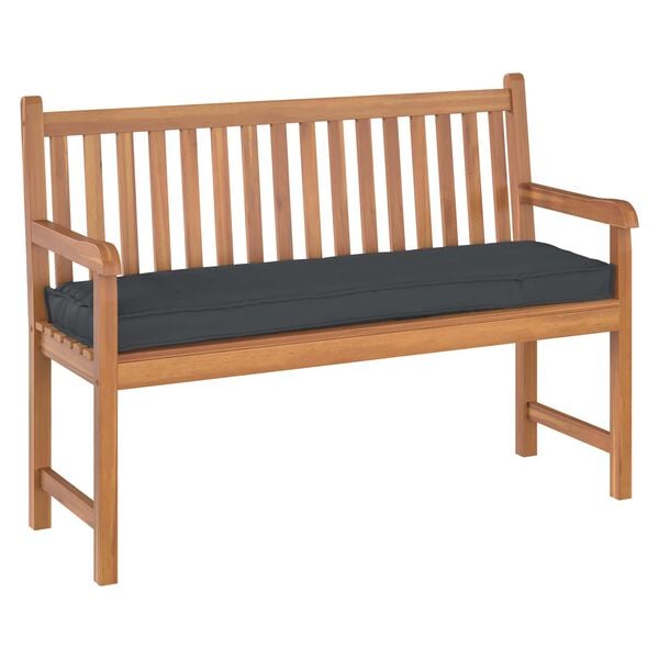 vidaXL Kussen Zwart 140 x 40 x 8 cm Oxford Stof