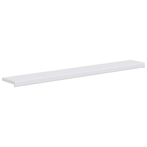 vidaXL Raamsokkel Wit 160 x 25 x 4,5 cm PVC