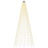 vidaXL Kerstboomverlichting met grondpennen 270 LED's Warmwit en
