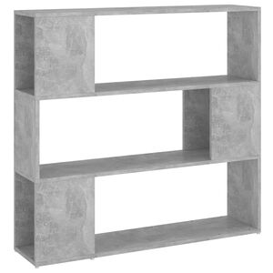 vidaXL Boekenkast/kamerscherm 100x24x94 cm betongrijs
