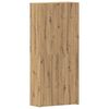 vidaXL Schoenenkast 80 x 35.5 x 180 cm Bewerkt hout Bruin