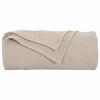 vidaXL Kleden 24 pcs Beige 170 x 130 cm Fleece