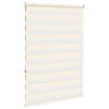 vidaXL Zebra rolgordijn 100x150 cm stofbreedte 95,9 cm marmerbeige