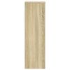 vidaXL Plantenstandaards 2 st 25x25x80 cm bewerkt hout sonoma eiken