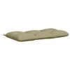 vidaXL Bankkussen VIANEN 100% Polyester Lichtgroen 110 x 60 x 12 cm