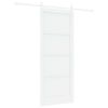 vidaXL Schuifdeur ORKDAL 86 x 211 cm Bewerkt hout Wit