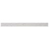 vidaXL Raamsokkel Marmer textuur 160 x 10 x 4,5 cm PVC