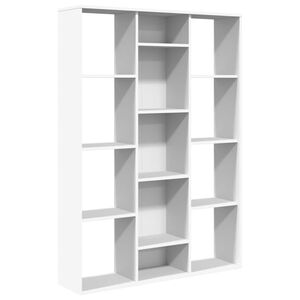 vidaXL Kamerscherm/boekenkast 100x24x140 cm bewerkt hout wit