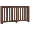 vidaXL Radiatorombouw 149x20x82 cm bewerkt hout bruin eikenkleurig