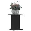 vidaXL Plantenstandaards 2 st 30x30x40 cm bewerkt hout zwart