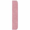 vidaXL Hoofdbord oor Roze 80 x 16 x 4 cm Fluweel