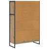 vidaXL Boekenkast Ambachtelijk eiken 80 x 30 x 155 cm Bewerkt hout