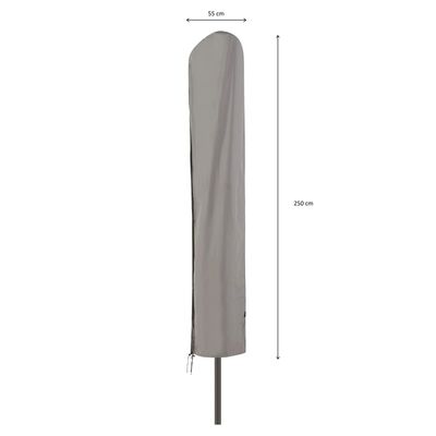 Madison Hoes voor staande parasol 250x60 cm grijs kopen? vidaXL.nl