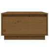vidaXL Salontafel 55x56x32 cm massief grenenhout honingbruin