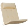 vidaXL Stoelkussens 2 st Adirondack oxford stof beige