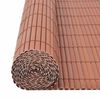 vidaXL Tuin Hek Bruin 150 x 500 cm PVC