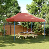 vidaXL Partytent Terracotta 279 x 410 x 315 cm Oxford Stof