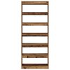 vidaXL Boekenkast met plank Oudhout 80 x 30 x 198 cm Bewerkt hout