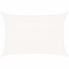 vidaXL Zonnezeil 160 g/m&sup2; 2,5x3,5 m HDPE wit