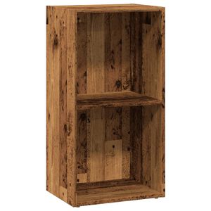 vidaXL Boekenkast 40x30x77 cm bewerkt hout oud houtkleurig